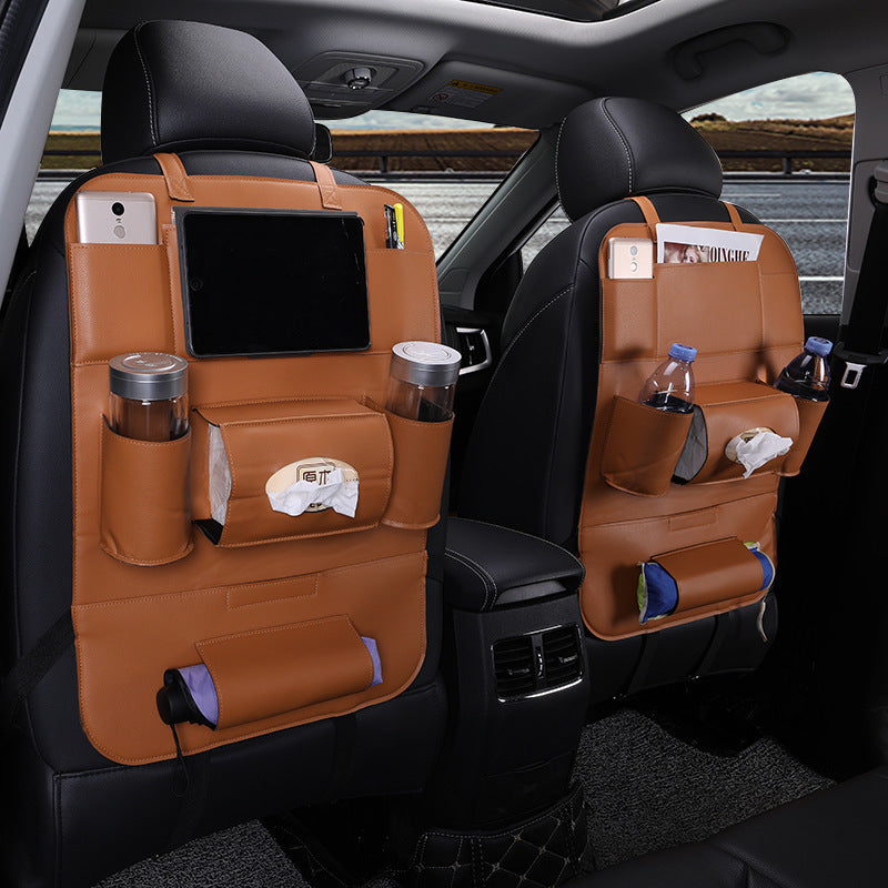 Car Interior Supplies Multifunctional Seat Back Leather Folding effef1c0 0ea3 496a a291 794241cb9bc8