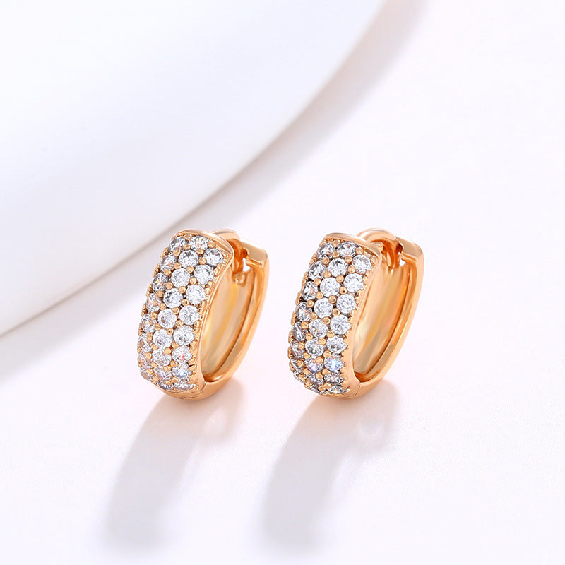 Women's Fashion Graceful Personality Zircon Earrings f009159b bf98 4048 ab75 1a460e983dcd