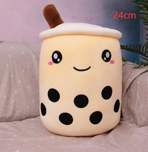 Cute Fruit Drink Plush Stuffed Soft Strawberry Milk Tea Plush Boba Tea Cup Toy Bubble Tea Pillow Cushion Kids Gift f12c6230 8