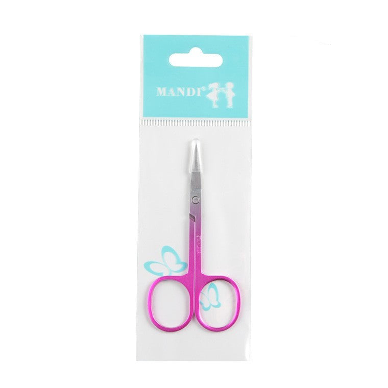 Stainless Steel Color Titanium Eyebrow Trimmer Makeup Beauty Small Scissors f2e4bc77 9abd 4b55 8a44 9e5927721444