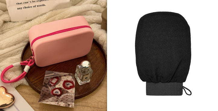 Silicone Cosmetic Bag Large Capacity Portable Waterproof f30d8de8 9c9f 427e b641 d2dc7578674d