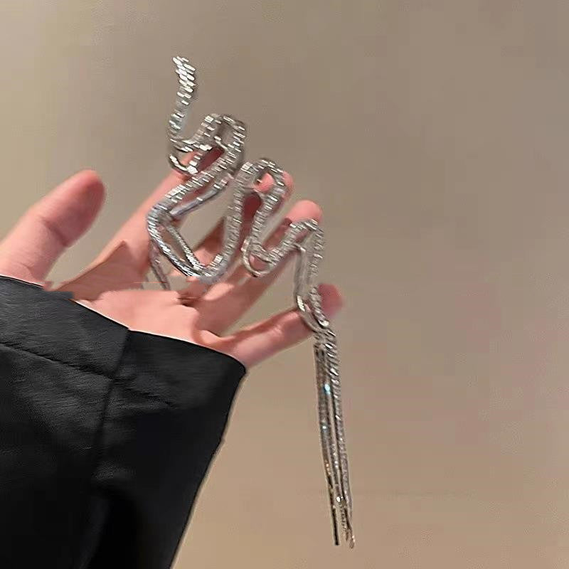 Women's High-end Hair Clip With Tassel On The Back Of The Head f35cddb2 128c 4e26 b557 29c49fa3ecbd