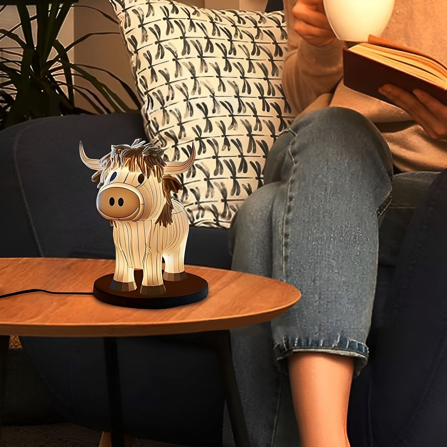 Home Cow Table Lamp Fun Cow Small Night Lamp f3f36b70 8e5f 4f7c aad1 0fa02a9ad965