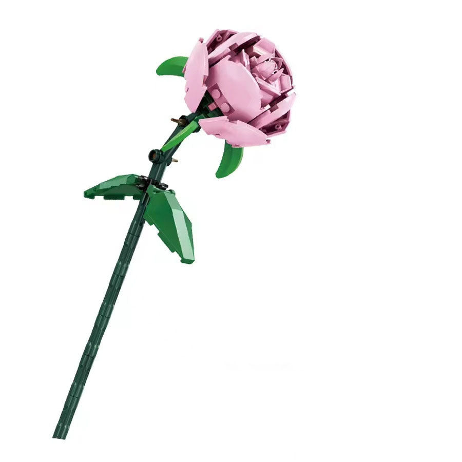 Rose Bouquet Tulip Small Particle Building Block Assembly f4b92dc7 47f8 4494 8cad ad99eced4871