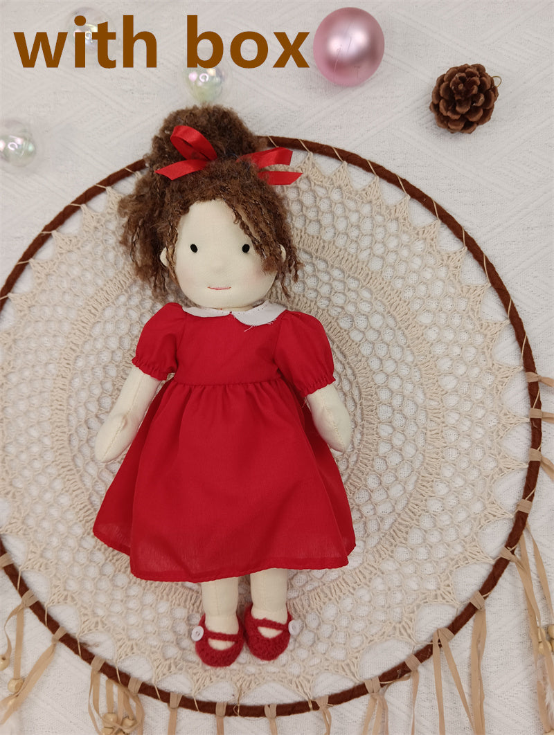 Handmade Plush Doll Golden Curly Girl Finished Product f50ce7bc 3d7e 4eeb 9d94 816e590f1247