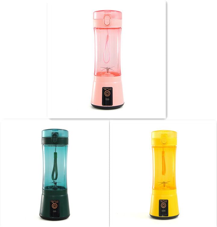 Portable Electric Fruit Juicer Wireless USB Rechargeable Mini Mixer Multifunction Summer Smoothie Blender Machine Kitchen Sup