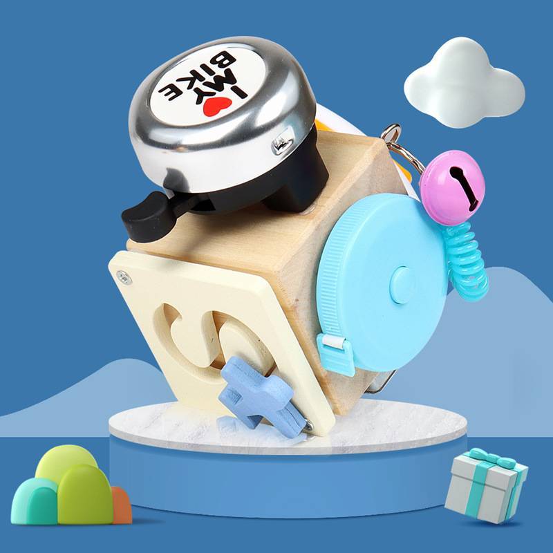 Amazon Children's Montessori Life Busy Block Baby Enlightenment Early Education Teaching Aids Educational Unlocking Toy Busy