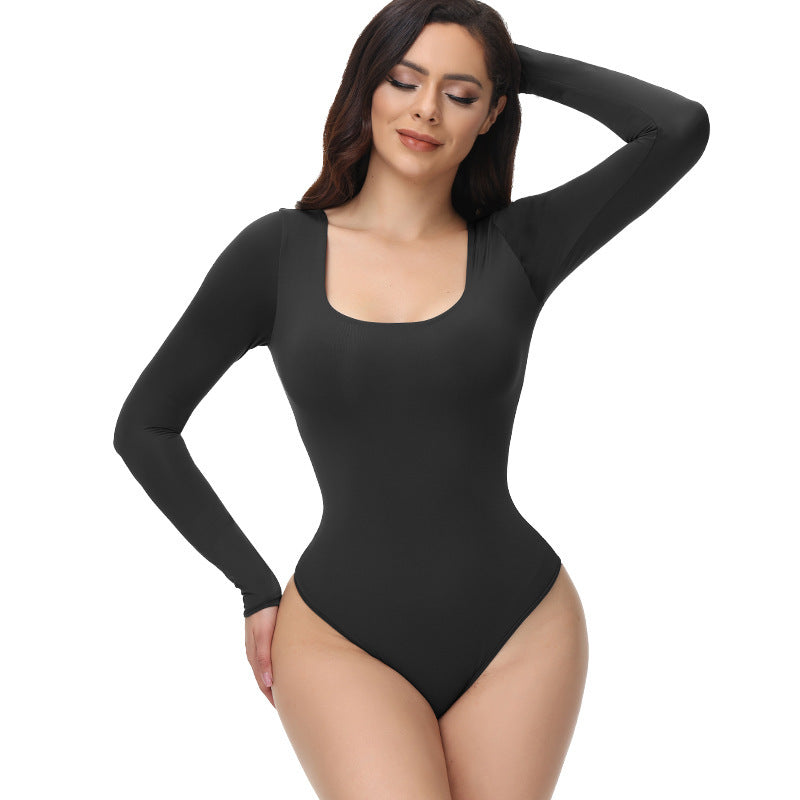 Seamless Bodysuit Shapewear Nude Bodysuit Training Clothes f5ee7101 b2b6 4cff b001 fa849e9ee2c9