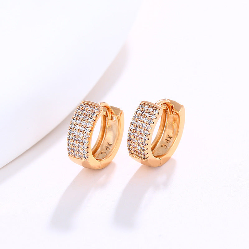 Women's Fashion Graceful Personality Zircon Earrings f6232ffd 10a3 49d3 8ba0 cd2914bc2d38