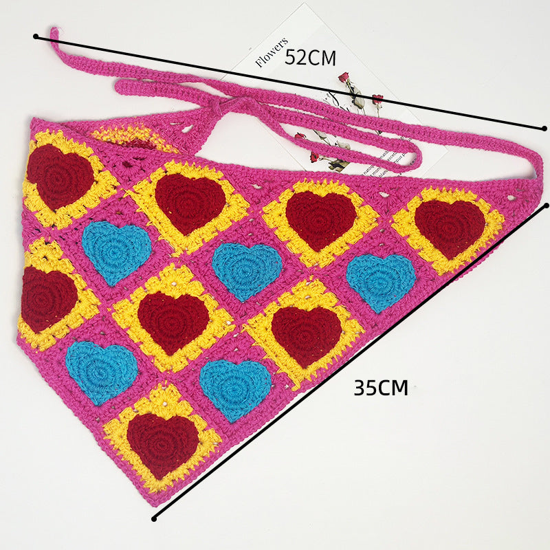 All-matching Triangular Binder Knitted Hair Band f64e4728 98c7 4e25 bdef a8d0705af8a4