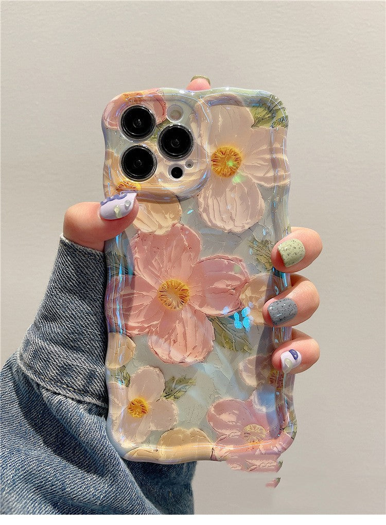 Advanced Art Oil Painting Flower Phone Case f6bb66ba 8463 4599 b8fc d9d3fc38e702