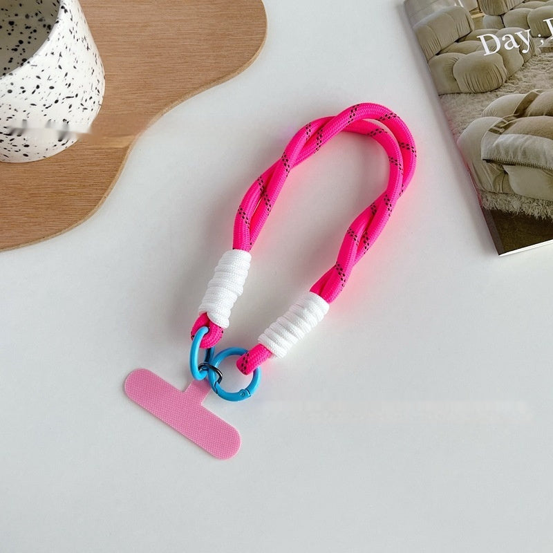 Nylon Portable Twist Mobile Phone Lanyard - 图片 7