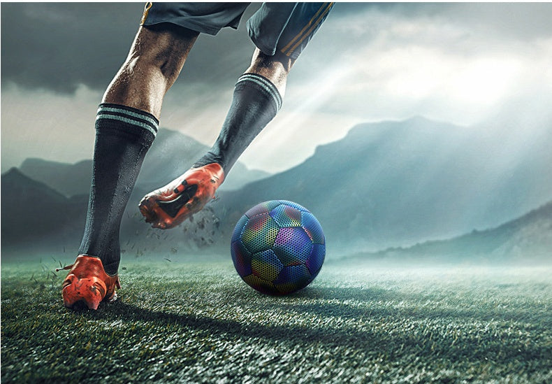 Machine Stitched Football Reflective Luminous Football f6cf2013 7e41 42e8 b1bc ba21238ca92d
