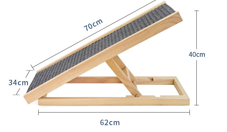 Solid Wood Adjustable Dog Ladder Sofa f74139c7 fe5a 44b1 addb 113630f16d5c