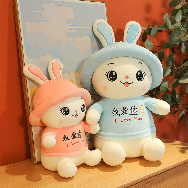 With Hat Rabbit Stuffed Animal Toy Female f7938f93 148a 4019 a21c 9b3faa135b82
