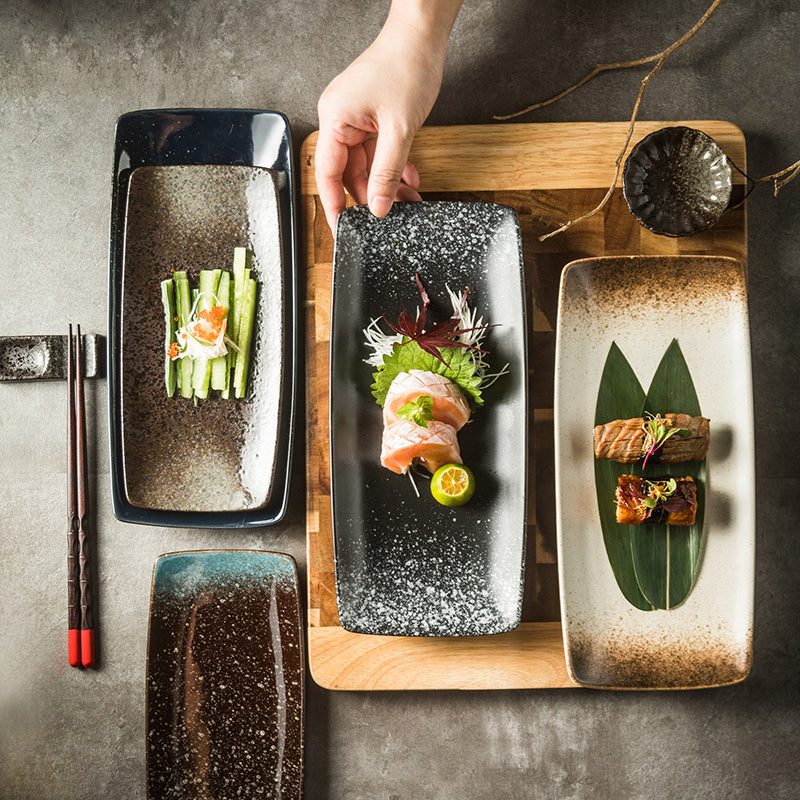 Japanese Ceramic Plates Sushi Dish Tableware Tray Cutlery f7b51dd1 65cd 4cee b481 05250c824d72