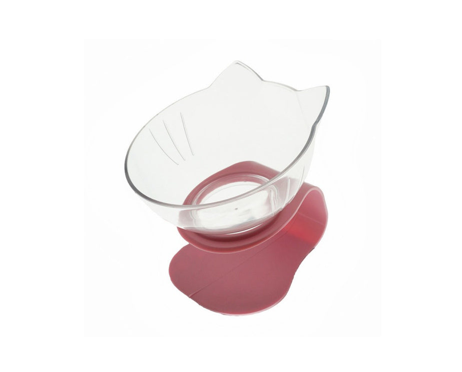 Cat Double Bowl Cat Food Bowl Protects Cervical Vertebra f80fd843 9b3f 4c4e bd2f f26f1298284c