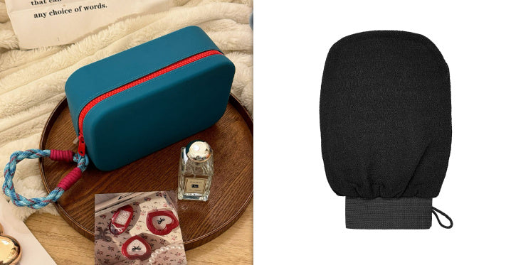 Silicone Cosmetic Bag Large Capacity Portable Waterproof f881e1ae 4987 4835 8090 49bd435e9321