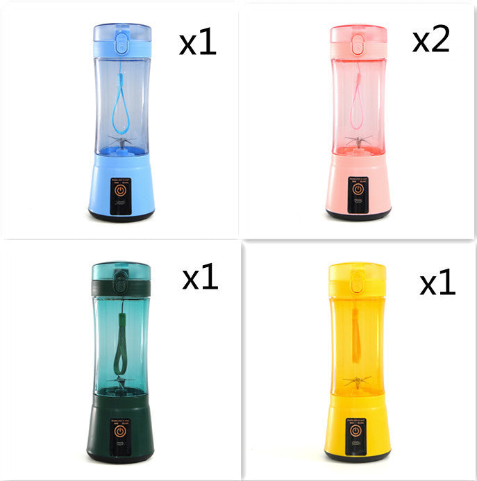 Portable Electric Fruit Juicer Wireless USB Rechargeable Mini Mixer Multifunction Summer Smoothie Blender Machine Kitchen Sup