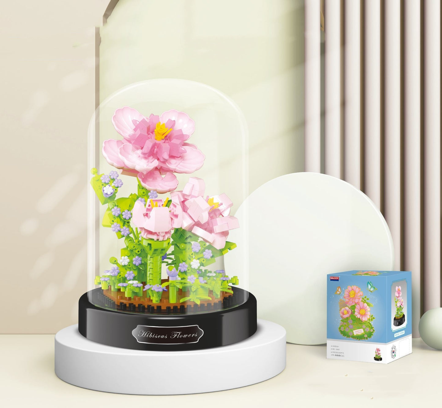 Small Particle Assembly Rose Decoration Toys f8ff3fb3 23cb 4006 9f31 20ce70593e6d