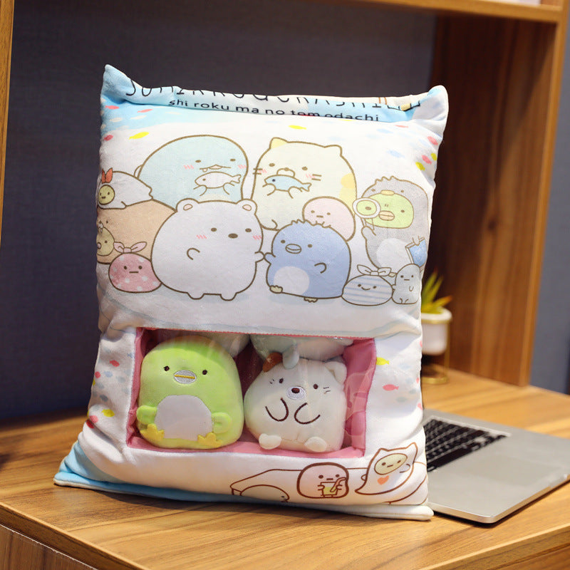 A Big Bag Of Snack Doll Cute Doll Sleeping Pillow For Girl Ankle Biter Pillow - HD Wireless Product #5