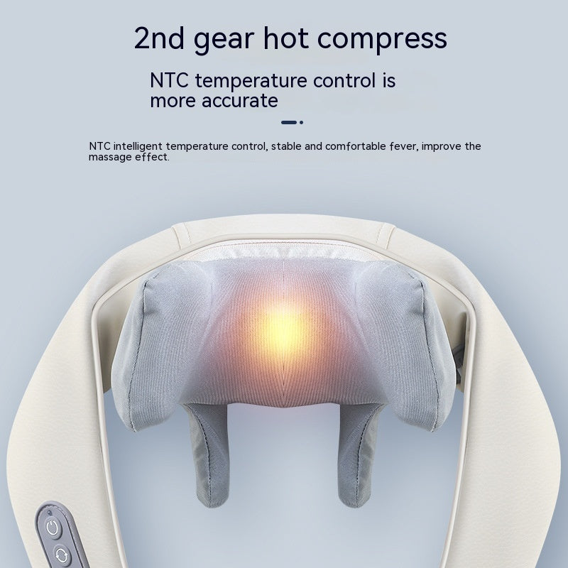 Shoulder And Neck Massage Instrument Neck Massager Neck Lifting Hot Compress Dredging Neck Trapezoid Muscle Clip Kneading fb3
