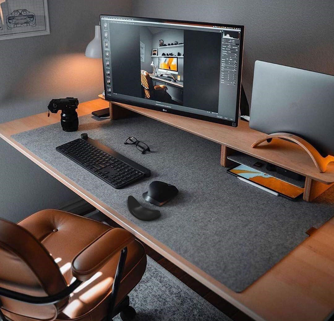 Ergonomic Mouse Wrist Rest Mouse Pads Silicon Gel Non-Slip Streamline Wrist Rest Support Mat Computer Mouse Pad For Office Gaming PC Accessories - 图片 4