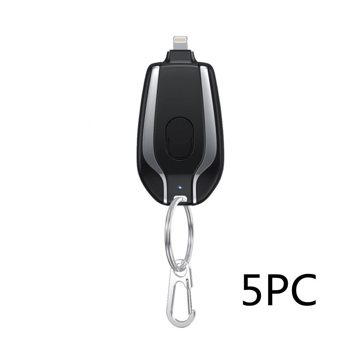 1500mAh Mini Power Emergency Pod Keychain Charger With Type-C Ultra-Compact Mini Battery Pack Fast Charging Backup Power Bank - 图片 13