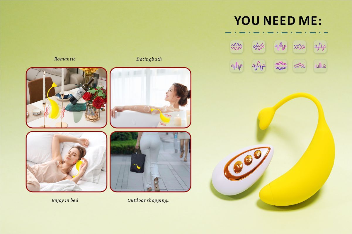 Fruit Banana APP Remote Control Vibration Product Device Wear Plug fc33b52b 5da2 46fa 9947 916093e0fd7d