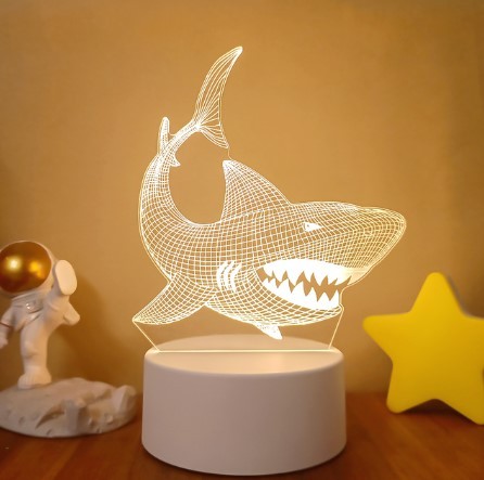 3D Lights Colorful Touch Remote Control LED Visual Lights - HD Wireless Product #22