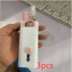 Multifunctional Bluetooth-compatible Headset Cleaning Pen Set Keyboard Cleaner Cleaning Tools Cleaner Keycap Puller Kit fd4c3