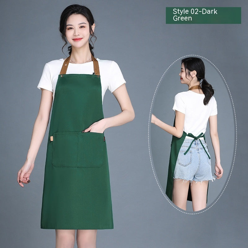 Women's Wear-resistant Stain-resistant Breathable Waterproof Apron fe1a84b2 4284 47d6 8884 f192c9afba1a trans
