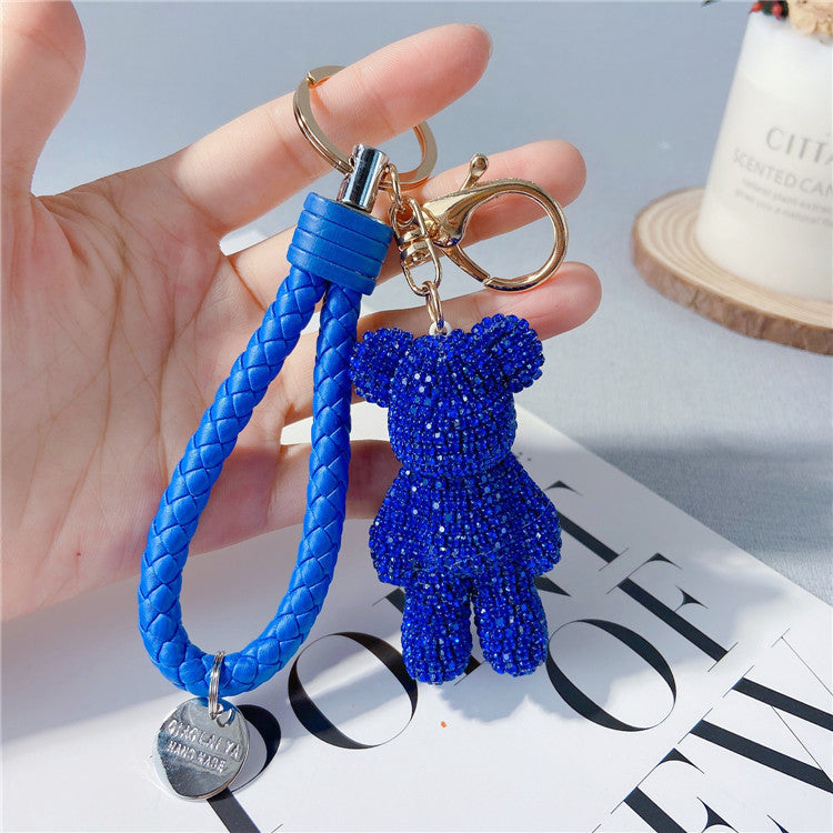 Creative Diamond Cartoon Bear Keychain fe24be6c 0df1 4a61 addc b6d8fb757bf8