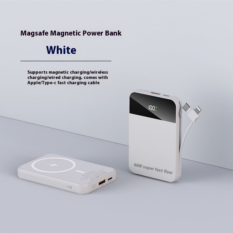 Magsafe Magnetic Wireless With Cable 66W Super Fast Charge Power Bank - 图片 8