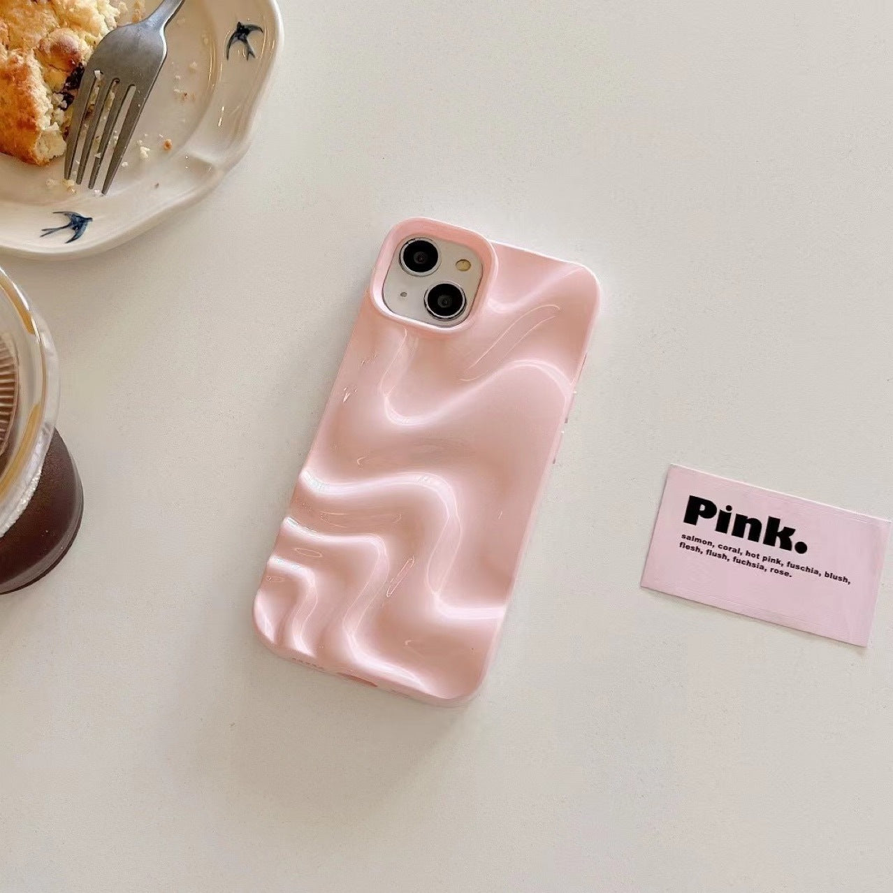 Three-dimensional Pleated Water Ripple Phone Case fea89e8c 2578 474c 9642 a8c1b56827d7