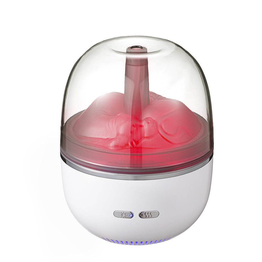 Air Humidifier Essential Oil Ultrasonic Aromatherapy Atomizer Colorful Light Heavy Fog Volume Office Home Accessories feb4a22
