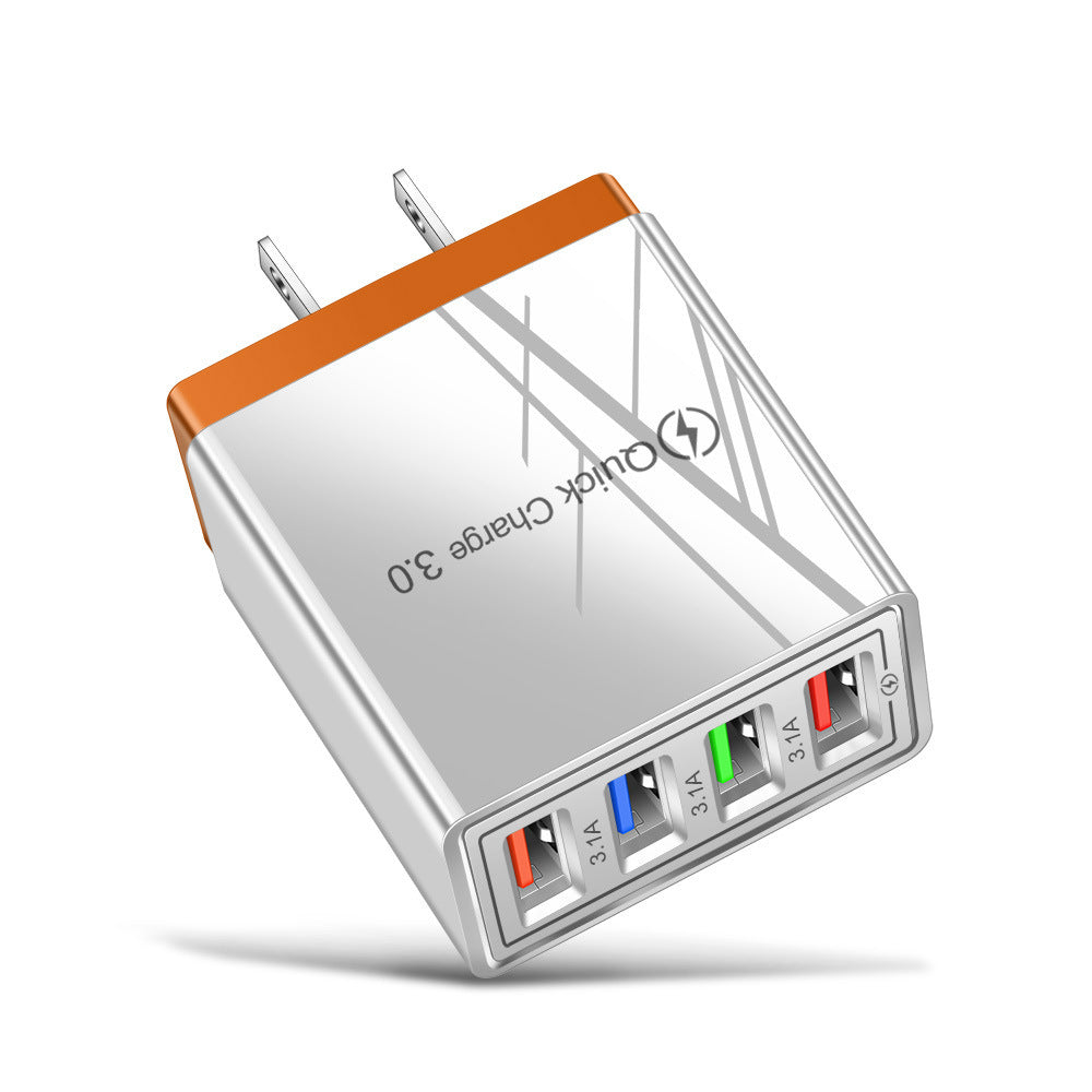 USB Charger Quick Charge 3.0 4 Phone Adapter For Tablet Portable Wall Mobile Charger Fast Charger - 图片 29