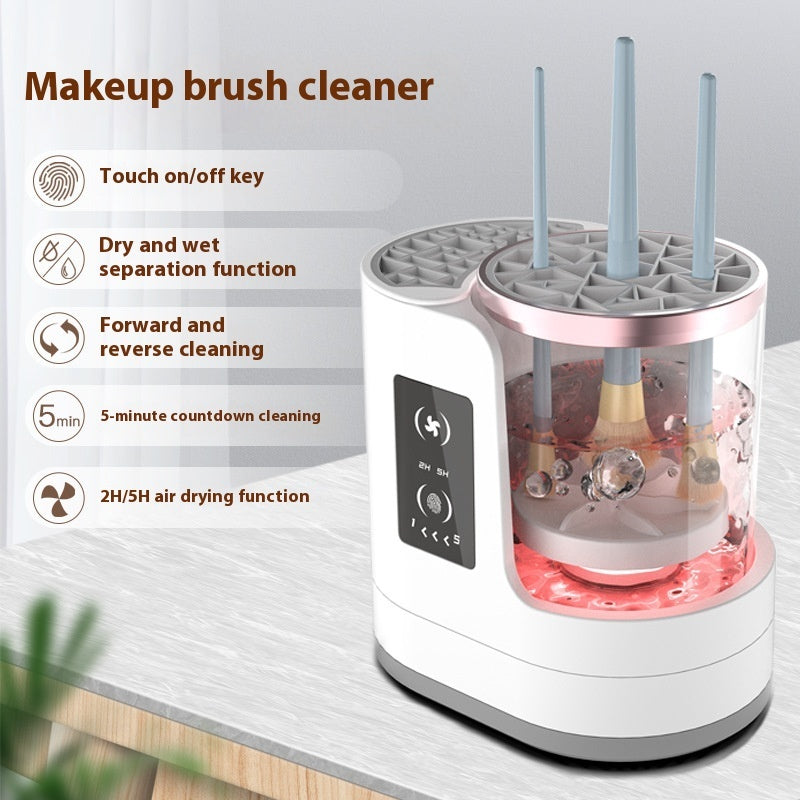 Electric Makeup Brush Cleaner Rechargeable Makeup Brushes Cleaning Tool Automatic Makeup Brush Cleaning Stand Device ffa28e14