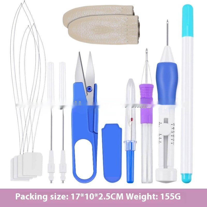 Simple Replaceable Plug Full Model Embroidery Stamp Needle Poke ffc147ad 0d84 484b 9082 c487542368fa