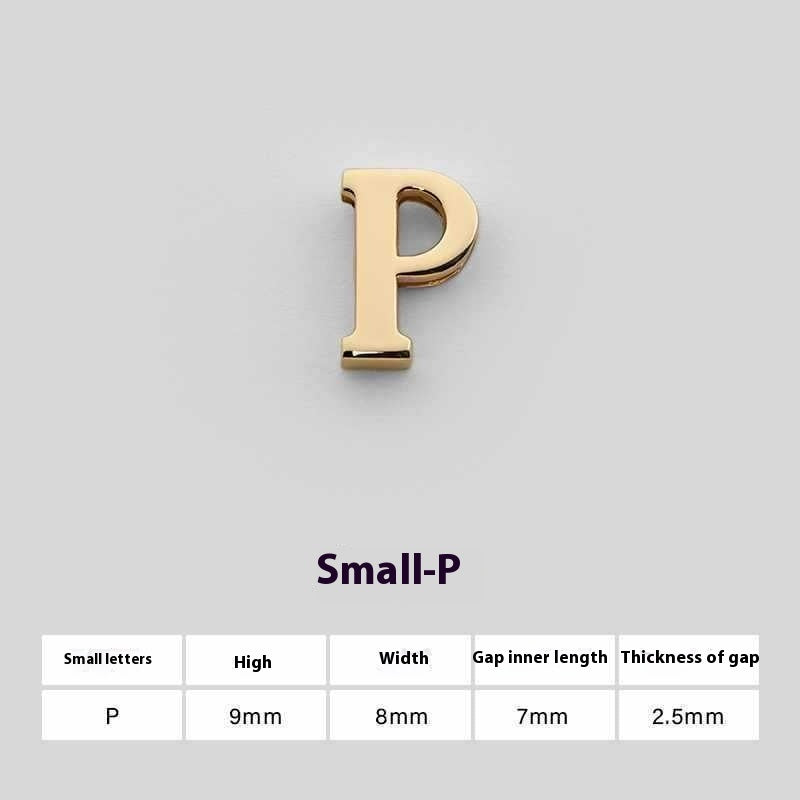 U Perforated 26 English Letters Hardware Accessories ffe6cdec cda1 442c b87c 700b293f3330 trans