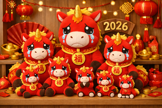 A Plush Toy Trend I Saw in Yiwu Market: The Crying Horse