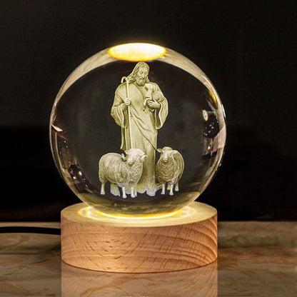 Creative Glow Crystal Cross Church Office Desk Surface Panel Ornaments 000b6209 b6c0 4a51 bc51 099dd8f2e596