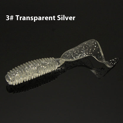 Fishing Gear Eight Colors Rolled Tail Fishy Luer Soft Lure Single Tail Bait 0032cbfd eb0b 4d0d 930d 02f0db55d8b2 trans