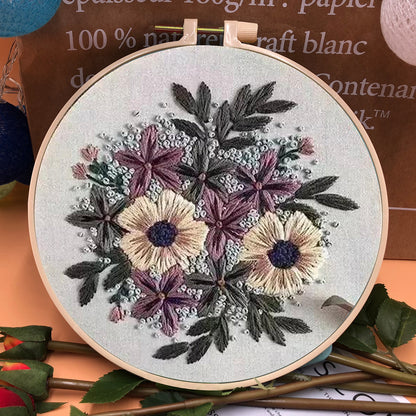 European Style Three-dimensional Fabric Embroidery Material Bag 00349542 c179 43e0 9b04 ba3724efca20