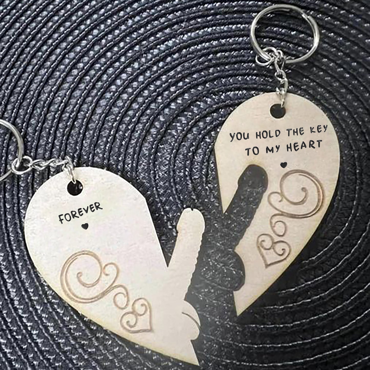 Engraved Creative Wooden Love Couple Keychain 004b90c6 a984 4527 ab05 59981202a3f0 933d0a3e 60d6 4559 80ca c716856da032