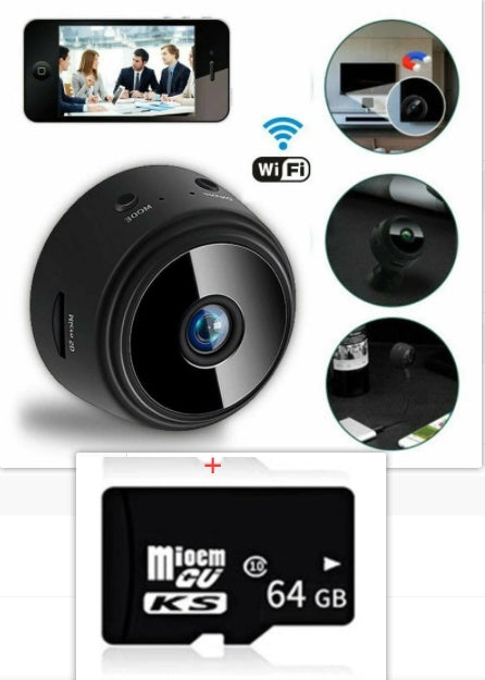 A9 Magnetic Suction Security Camera HD Camera Smart Infrared Night Vision Home 005ca9c9 491a 4fba 9010 7e77a46d2e91