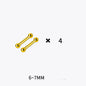 S999 Pure Silver Stud Earrings 4 Pairs Set Of Double-ended 006a12ee fa8d 44e3 9fec f285a267588c