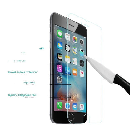 Tempered Film Fine Hole Half-screen Non-full Screen Scratch-resistant White Film - 图片 4