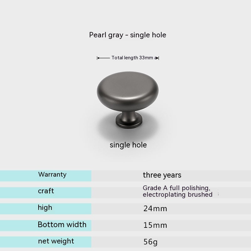 Nordic Cabinet Door Handle Modern Minimalist Black Gray Wardrobe Zinc Alloy Handle Kitchen Cabinet 00991a3e 697f 4b4c 9de4 ae