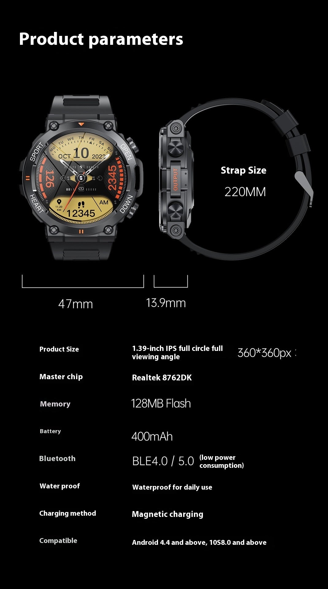 Call Music Weather Heart Rate Blood Pressure Smart Watch 0099562f 2879 48f2 852e 268b1729055f